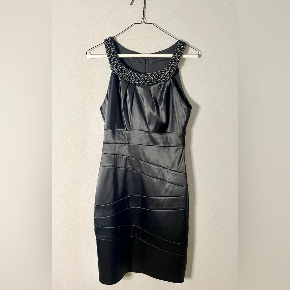 Charcoal gray cocktail dress - Size 4